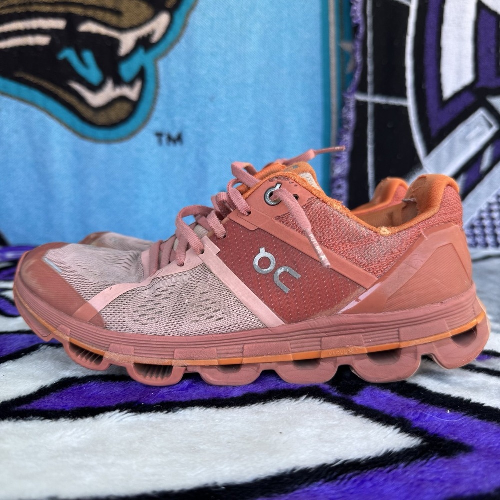Size 8 - On Cloudace Blush Orange 30.99765 CloudTec Women's Racing Running Shoes